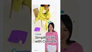 Easy Ways to Edit with Canva AI! #CanvaPartner #DesignedWithCanva #CanvaVerifiedExpert