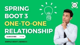 Mastering One-to-One Relationships in Spring Boot | [SERIES 3] | Spring Boot Sinhala Tutorial