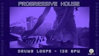 Progressive house drums loops - 128 BPM