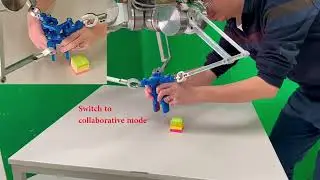 Human Intent Sensing Using Kinematic Redundancy in a Backdrivable Parallel Robot