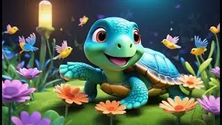 Tiny Turtle Is Coming Very Slow | Nursery Rhymes for Kids & Baby Songs