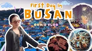 Lần đầu đến Busan – thành phố biển đẹp nhất Hàn Quốc 🌊 | Korea Travel Vlog #1