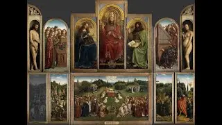 Jan van Eyck, Ghent Sunağı: 2. Bölüm (Sanat Tarihi)