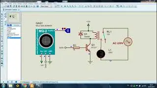 Proteus Sensör ve Modül Library Dosyaları Nasıl Eklenir? Gaz Sensörü ile AC Lamba Kontrolü
