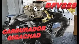Carburador DFV 228 Prepara&ccedil;&atilde;o final