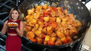 How I Make SWEET FIRE CHICKEN at home, better than Takeout!