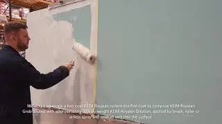 KEIM Royalan onto previously painted surfaces - Exterior paint for exposed and coastal locations