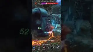 MIR4 Boss fight - Defeat Hardrock Gorefiend Squasher Boss solo in Secret Peak 2F