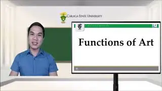 Art Appreciation (Week 4- Functions of Art)