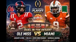 Ole Miss vs Miami CFB PLAYOFF LIVE Stream | CFB Playoff Play-By-Play Watch Party & Group Therapy