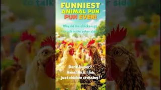 ANIMAL PUN: FUNNIEST EVER  #funny #comedy #memes #humor #podcast #smirk #joke