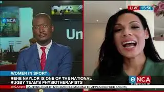 Women in sport: Springbok physiotherapist Rene Naylor