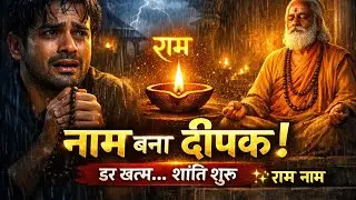 नाम जप का चमत्कार नहीं… जीवन परिवर्तन है | “राम नाम” की प्रेरक कथा 🌺जिस रात सब टूट गया… उसी रात “