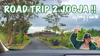 FAMILY ROAD TRIP TO JOGJA!! | ft. Javanese food, Starbucks, & more
