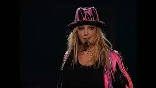 Britney Spears - Live In Las Vegas DWAD - Stronger [AI UPSCALED 4K 60 FPS]