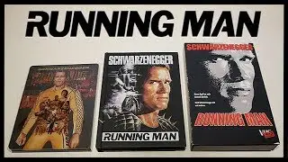 THE RUNNING MAN - LIMITED STEELBOOK/MEDIABOOK/VHS EDITION BLU-RAY UNBOXING