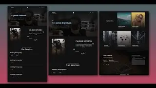 Photographer Portfolio Website Using HTML And CSS