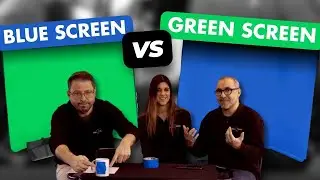 Qu&eacute; es mejor: &iquest;croma verde o croma azul? 🤷&zwj;♂️