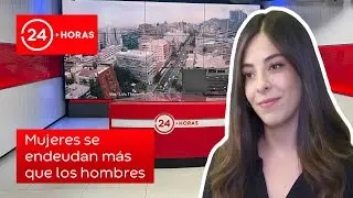 Abogada Marianne Leiton en 24 Horas TVN | Mujeres se endeudan más que los hombres