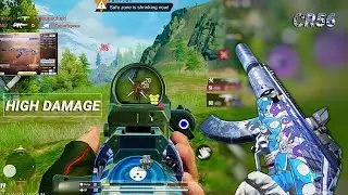 0 RECOIL in MID RANGE + HIGH DAMAGE | BEST CR56 AMAX GUNSMITH CODM BR | CODM BR GAMEPLAY 