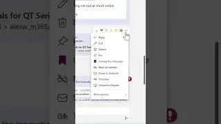 Pin those Chat Messages in Microsoft Teams in Seconds! #shorts #microsoftteams #techtips