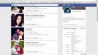 Facebook Advanced Search