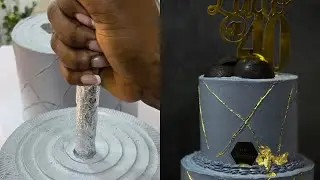 EASY WAY TO STACK A 2 TIERED WHIPPED CREAM CAKE
