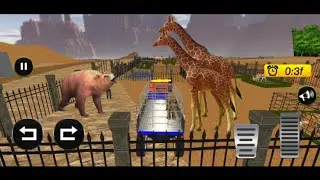 Wild Animals Transport Simulator Jurassic Dinosaur Transport Animal Rescue Games Episode ll#02