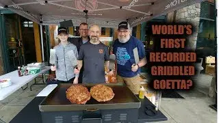 Griddling Cincinnati German Food (goetta) On The Blackstone