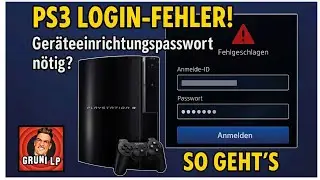 PS3 | PSN Anmeldung mit neuem GERÄTEEINRICHTUNGSPASSWORT | FEHLER Anmeldung PSN | #PS3