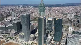 İstanbul Finans Merkezi havadan görüntülendi!
