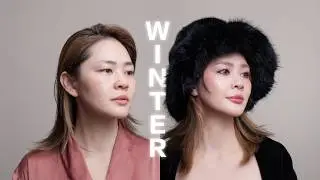 Как добиться сияния для зимней вечеринки ❄️ Простой, милый и дерзкий макияж | Подходит для сухой ...