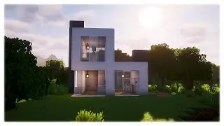 CASA MODERNA SIMPLES NO MINECRAFT - TUTORIAL