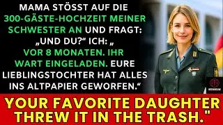 Mama sagte： „Die Hochzeit deiner Schwester wird perfekt. Wann bist du dran？“ Ich： „Sie war schon.“