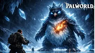 Kingpaca Cryst Is BROKEN?! Palworld Ice Boss Fight ❄️