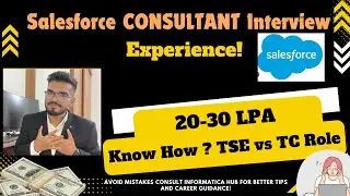 Salesforce Technical Consultant Role Interview Experience (20 LPA+)  #salesforce #itjobs