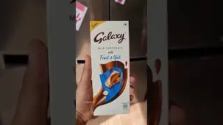 Galaxy Fruit & Nut Chocolate 🍫 #shorts