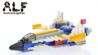 Lego Creator 31042 Futuristic Jet Model 2of3 - Lego Speed Build Review