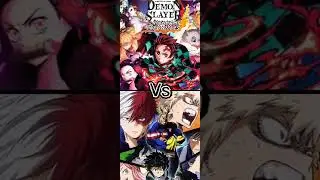 My Hero Academia VS Demon Slayer | Kirishima VS Nezuko