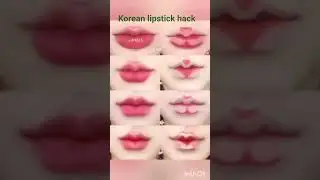 Korean lipstick hack #koreanlips #lipstick #hack #makeuptrends #reviewwithanaya #liplinerhack #korea
