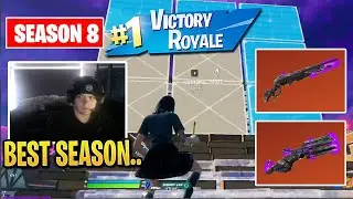 Mongraal Reacts to New Season 8 & Gets His FIRST WIN!