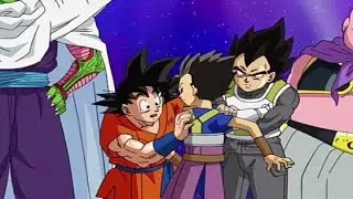 لقاء غوكو و فيجيتا بي كابا و ضهورة هيت ونصدام فيجيتا  دراغون بول سوبر مدبلج بالعربية 33