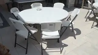 Lifetime Products 480301 Commercial Round Folding Table Review