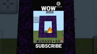 CRYING OBSIDIAN nether portal😱 #minecraft #shorts
