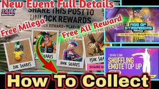 How To Complete Share This Post To Unlock Reward Event, Summer Costume,Granade Skin||Gaming Fighter