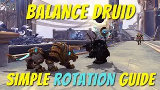 Balance Druid Simple & Easy Rotation Guide in 9.1 | Beginner friendly! | Eclipse EXPLAINED!