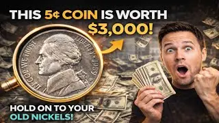This 5 Cent Jefferson Nickel Could Be Worth Hundreds || don't sell this five sent coin.