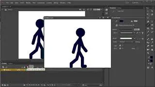 Stick Man Walk Animation in Flash/Animate (Tamil - தமிழ்)