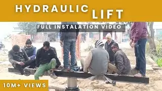 Hydraulic Lift Installation Process | single Post Lift Installation Step by Step | Heavy Duty Lift