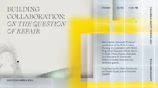 Building Collaboration: On the Question of Repair